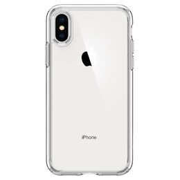 Ochranný kryt Spigen Ultra Hybrid pro Apple iPhone XS/X transparentní