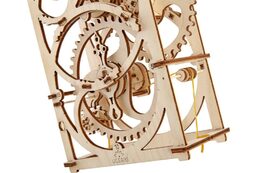 Ugears 3D dřevěné mechanické puzzle Hodinový strojek