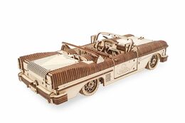Ugears 3D dřevěné mechanické puzzle VM-05 Auto (50&#039;s convertible)