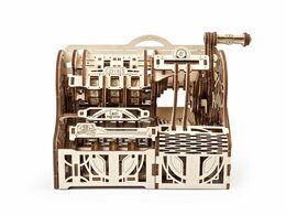 Ugears 3D dřevěné mechanické puzzle Pokladna