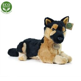 Rappa Plyšový pes německý ovčák / vlčák 30 cm ECO-FRIENDLY