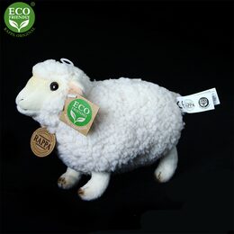 Rappa Plyšová ovce 20 cm ECO-FRIENDLY