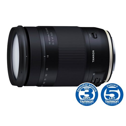 Objektiv Tamron AF 18-400 mm F/3.5-6.3 Di II VC HLD pro Canon EF-S - rozbaleno