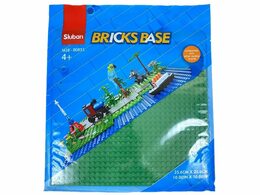 Sluban Bricks Base M38-B0833D Základová deska 32x32 zelená