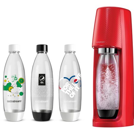 sada Spirit Red + Lahve Pepsi SodaStream