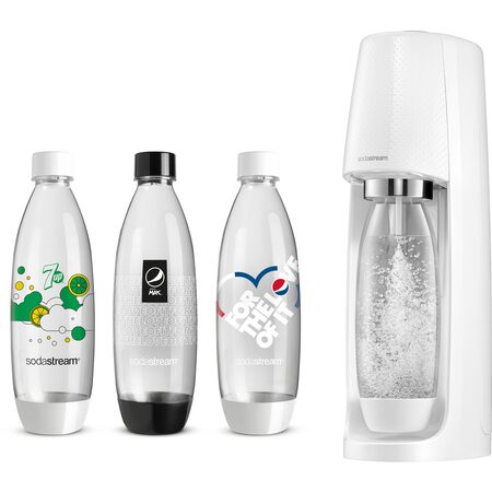 sada Spirit White + Lahve Pepsi SODA