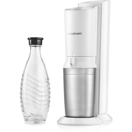 sada Crystal White + Skleněná lahev SODA