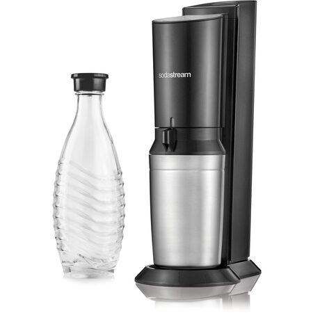 sada Crystal Black + Skleněná lahev SODA