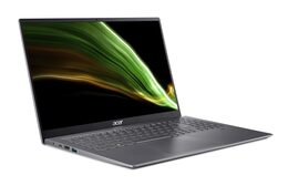 Ntb Acer Swift 3 (SF316-51-52ZV) i5-11300H, 16.1", Full HD, RAM 16GB, SSD 512GB, bez mechaniky, Intel Iris Xe, FPR, Win10 Pro  - šedý