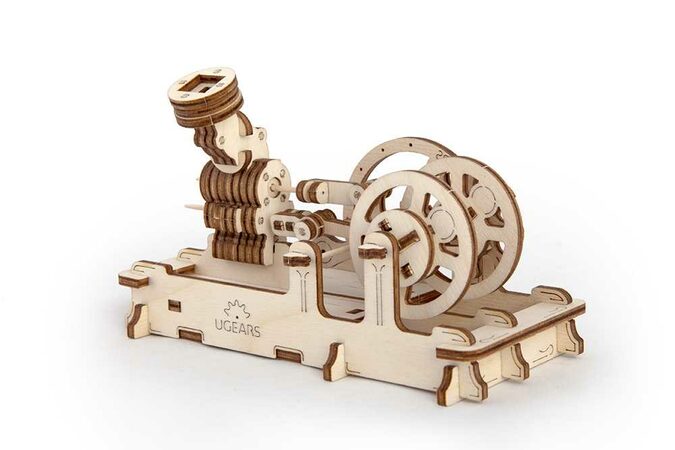 Ugears 3D dřevěné mechanické puzzle Motor