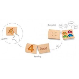 PlanToys Čísla 1 - 10 (AJ)