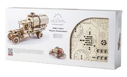 Ugears 3D dřevěné mechanické puzzle UGM-11 Náklaďák s cisternou