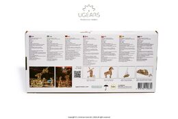 Ugears 3D dřevěné mechanické puzzle Létající stroje