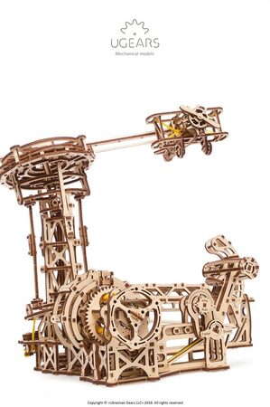 Ugears 3D dřevěné mechanické puzzle Létající stroje