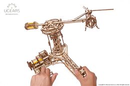 Ugears 3D dřevěné mechanické puzzle Létající stroje