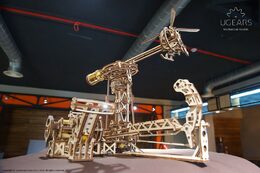 Ugears 3D dřevěné mechanické puzzle Létající stroje