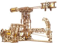 Ugears 3D dřevěné mechanické puzzle Létající stroje