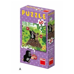 Dino Jak Krtek uzdravil myšku 60 dílků puzzle