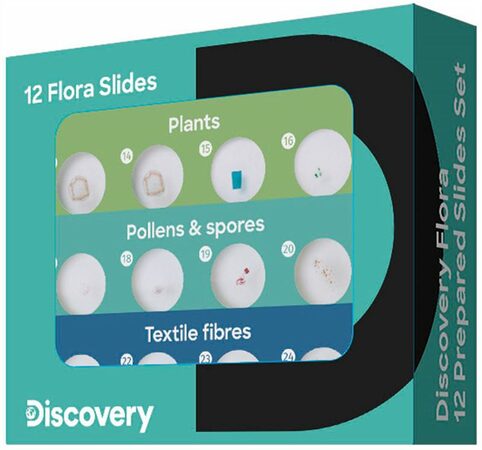 Discovery Flora 12 Prepared Slides Set