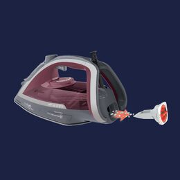 Napařovací žehlička Tefal Ultragliss Plus FV6840E0 červená/šedá