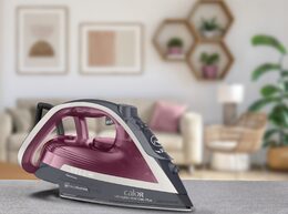 Napařovací žehlička Tefal Ultragliss Plus FV6840E0 červená/šedá