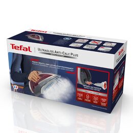 Napařovací žehlička Tefal Ultragliss Plus FV6840E0 červená/šedá