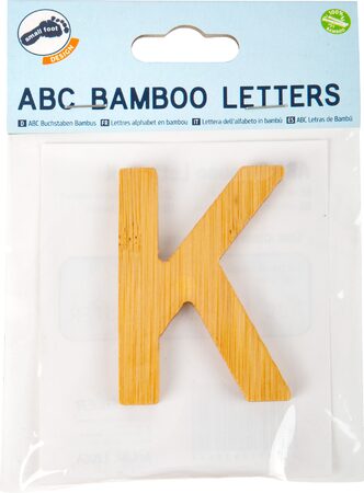 small foot Bambusové písmeno K