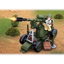 Sluban WWII M38-B0678C 4into1 Protiletadlové dělo - poškozený obal
