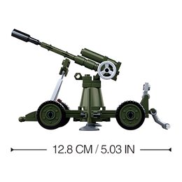 Sluban WWII M38-B0678C 4into1 Protiletadlové dělo - poškozený obal