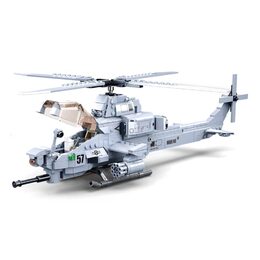 Sluban Army Model Bricks M38-B0838 Bitevní helikoptéra AH-1Z Viper