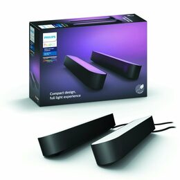 Stolní svítidlo Philips Hue Play White and Color Ambiance Double Pack - černé