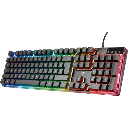 Klávesnice Trust GXT 835 Azor Illuminated Gaming Keyboard 24166 CZ/SK černá