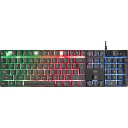 Klávesnice Trust GXT 835 Azor Illuminated Gaming Keyboard 24166 CZ/SK černá