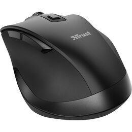 Myš Trust Fyda Rechargeable Wireless Comfort Mouse 23804 / optická/ 6 tlačítek/ 2400DPI - černá