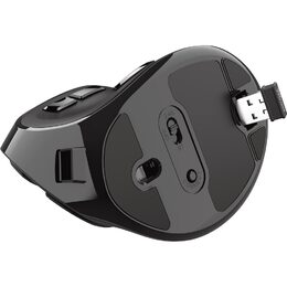 Myš Trust Voxx Rechargeable Ergonomic Wireless Mouse 23731 / optická/ 9 tlačítek/ 2400DPI - černá