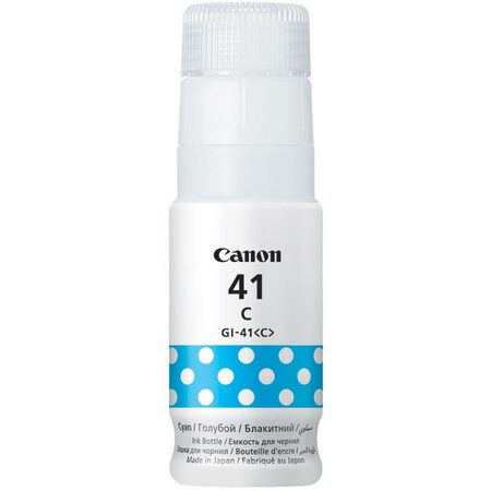 Inkoustová náplň Canon GI-41 C, 7700 stran - azurová