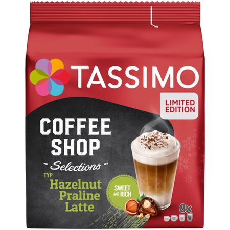 Tassimo Hazelnut Praline Latte 268g