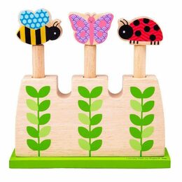 Bigjigs Toys Nasazovací věž Garden