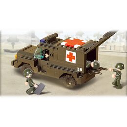 Sluban Army M38-B6000 Ambulance