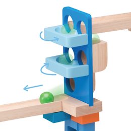 Wonderworld Dřevěná kuličková dráha TRIX - Kouzelný most