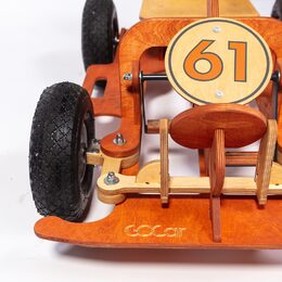 GOCar šlapací auto malé, oranžové