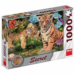 Dino Puzzle Tygříci tajemná kolekce 1000 dílků - poškozený obal