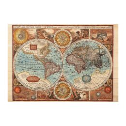 Dino Puzzle Mapa světa z roku 1626 - 500 dílků