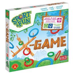 X-Game Sport&Fun házecí hra v krabici 41x40x4,5cm