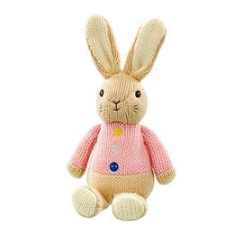 Rainbow Plyšový králíček Flopsy Bunny z měkkého úpletu