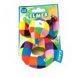 Rainbow Chrastítko kroužek Elmer
