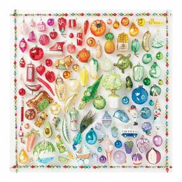 Galison Puzzle Duhové ornamenty 500 dílků