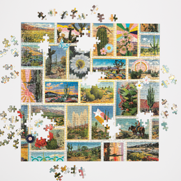 Galison Puzzle Barevná poušť 500 dílků