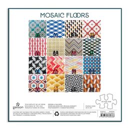 Galison Puzzle Mozaikové podlahy 500 dílků