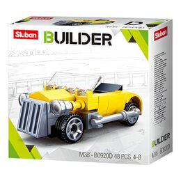 Sluban Builder M38-B0920D Žlutý kabriolet